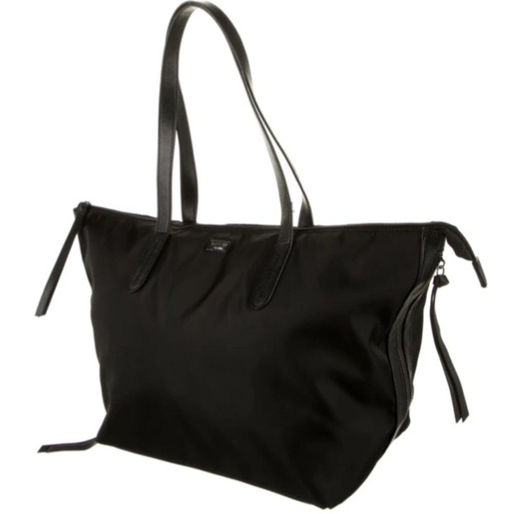 Botkier Black Nylon Bond Tote Bag